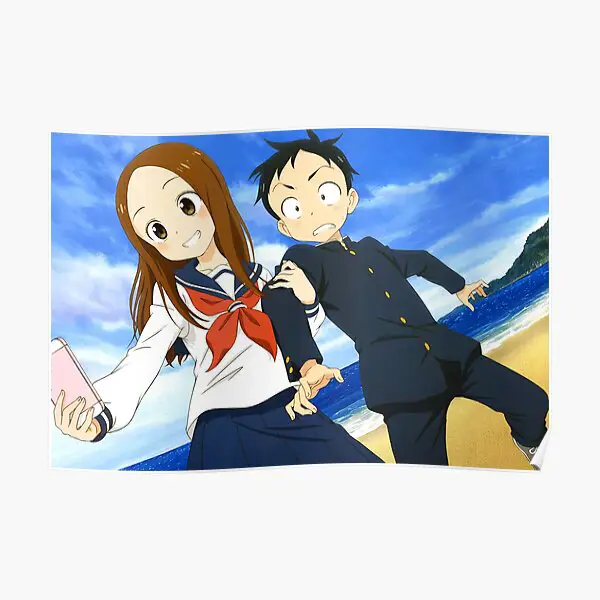 Poster anime Karakai Jouzu no Takagi-san season 1