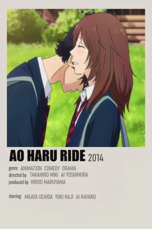 Poster film Ao Haru Ride Live Action