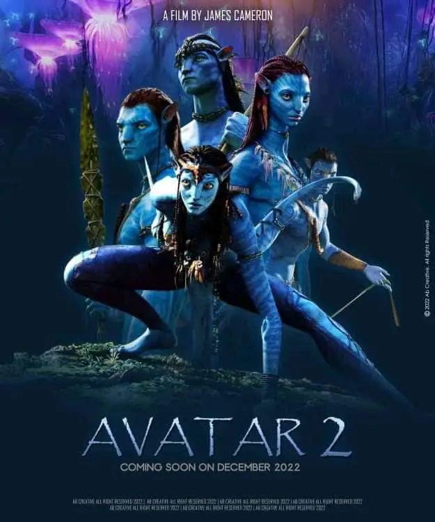 Poster film Avatar 2