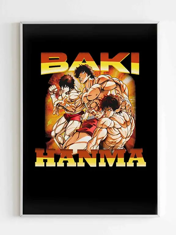 Poster anime Baki Hanma Season 4