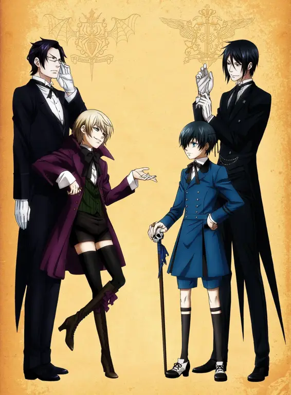 Poster anime Black Butler II