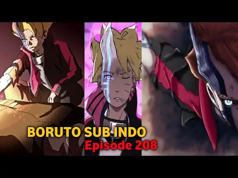 Gambar promosi Boruto episode 208