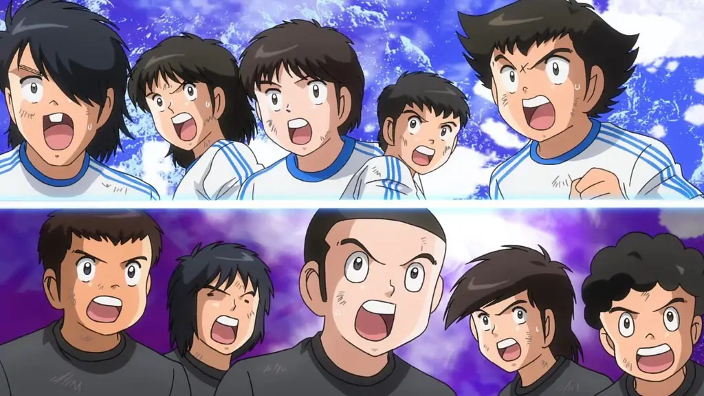 Poster promosi anime Captain Tsubasa 2018.