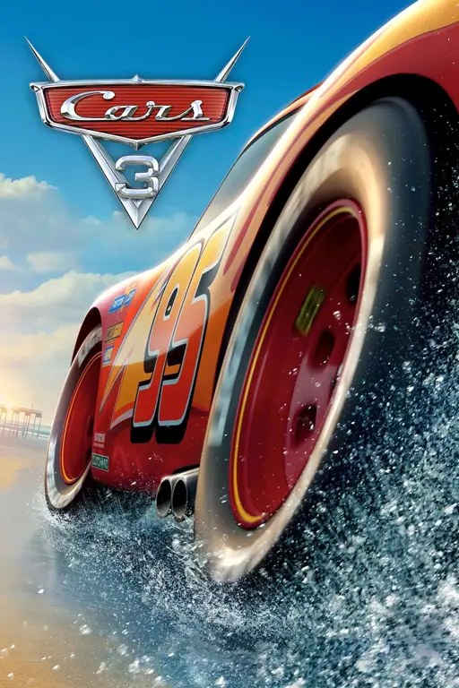 Poster film Cars 3 versi Indonesia