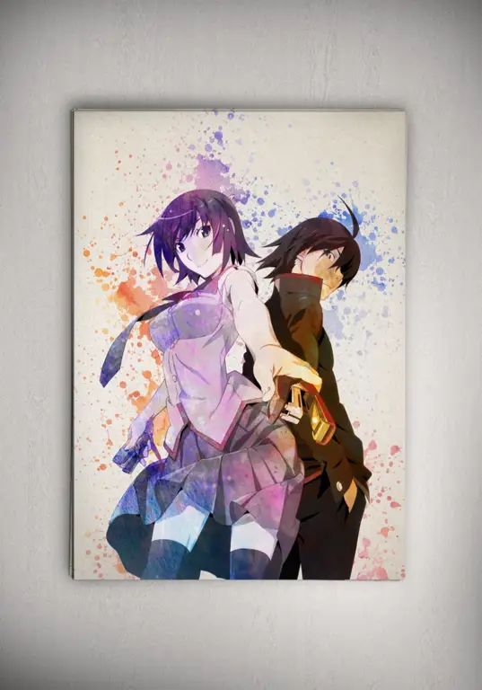 Poster anime Monogatari