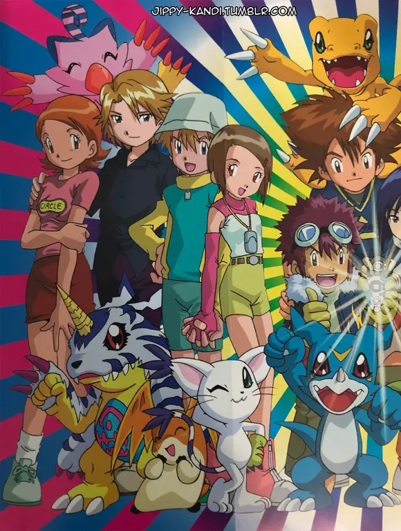 Poster Digimon Adventure 02