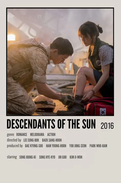 Poster drama Descendants of the Sun