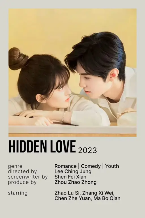 Poster drama Hidden Love