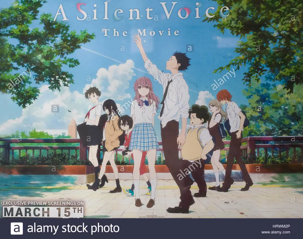 Poster film A Silent Voice