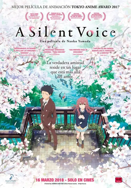 Poster film A Silent Voice