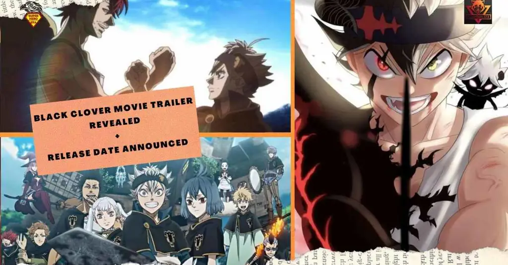Poster resmi film Black Clover Poster film Black Clover
