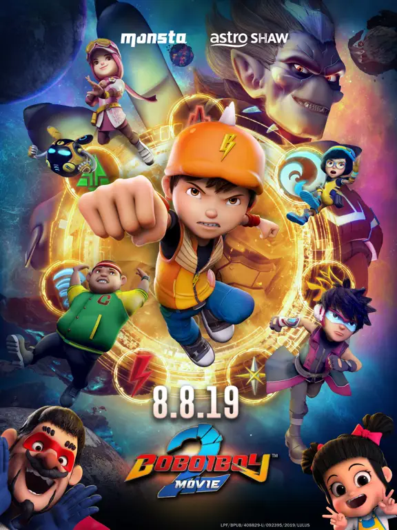 Poster Boboiboy The Movie 2