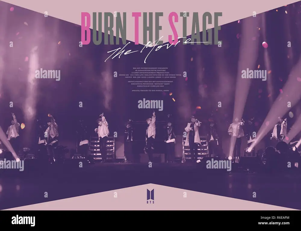 Poster film Burn the Stage