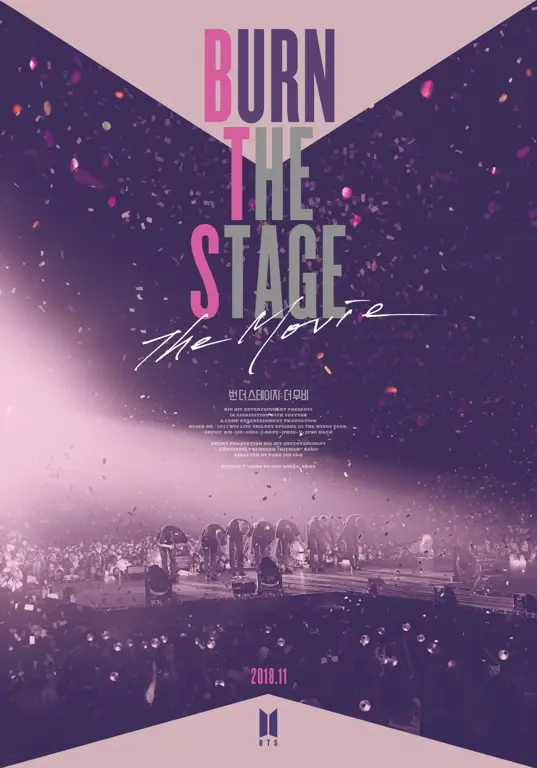 Poster film Burn the Stage