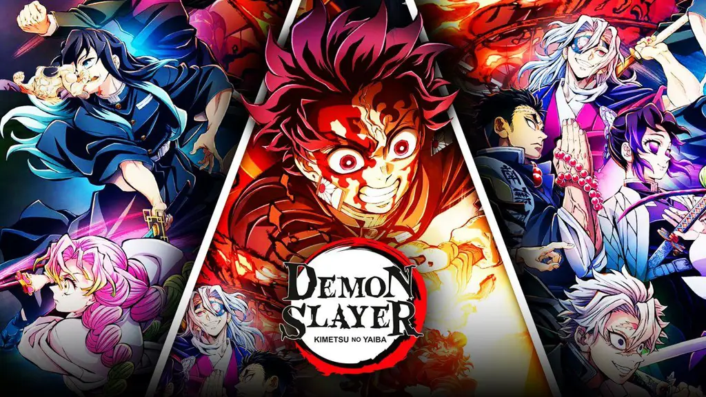 Poster film Demon Slayer: Mugen Train