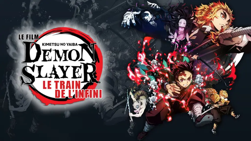 Poster film Demon Slayer: Mugen Train