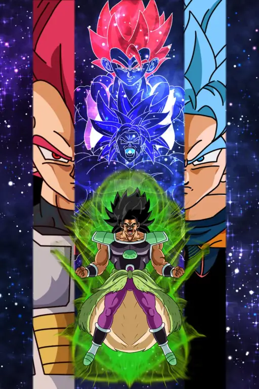 Poster film Dragon Ball Super Broly