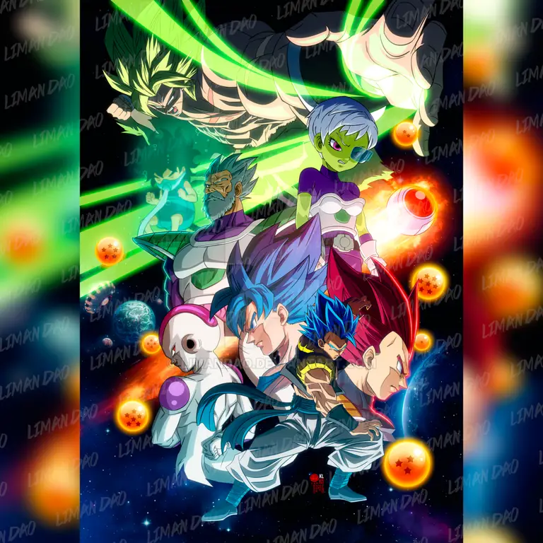 Poster film Dragon Ball Super Broly 2019