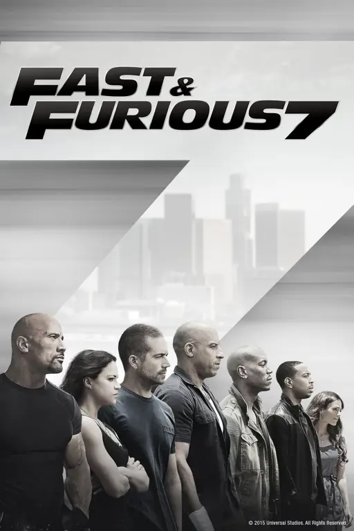 Poster film Fast 7