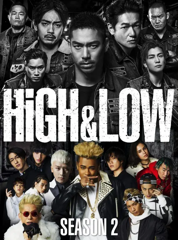 Poster film High & Low The Movie