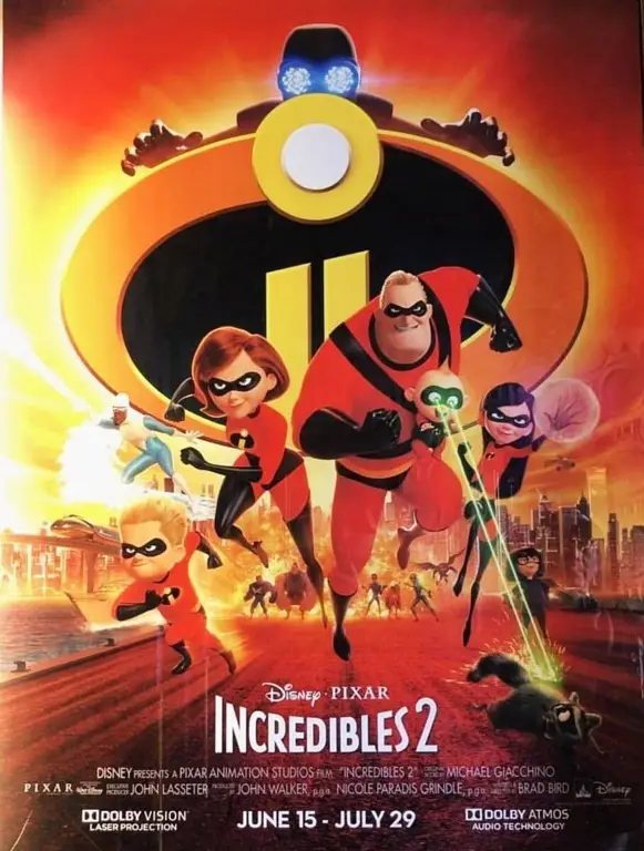 Poster film Incredibles 2