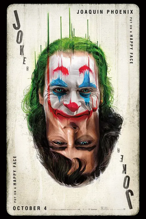 Poster resmi film Joker Poster film Joker