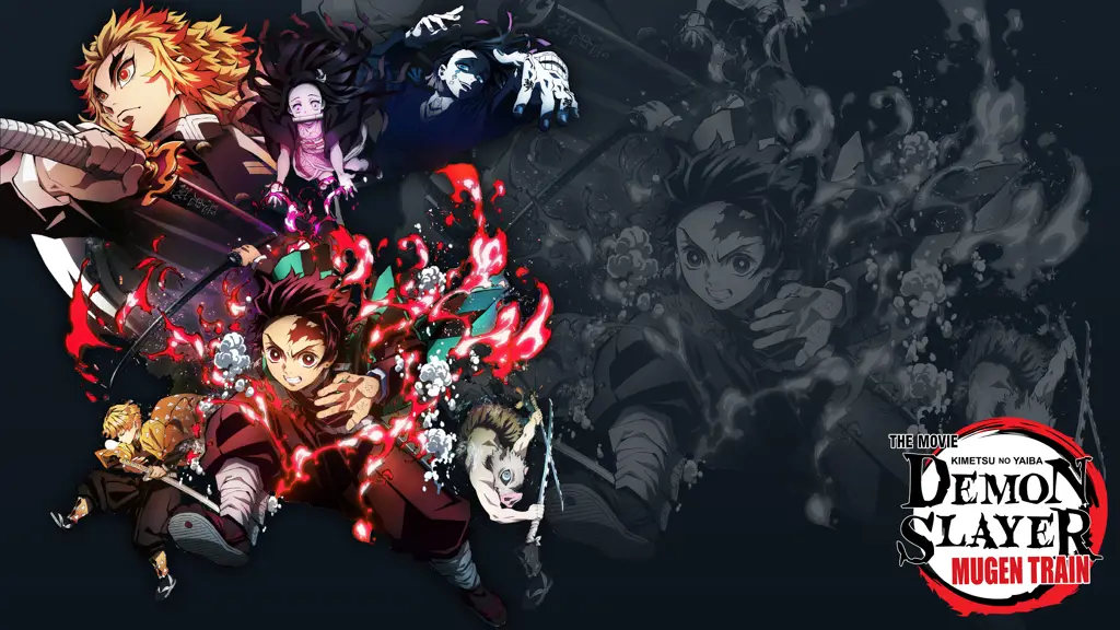 Poster Resmi Film Kimetsu no Yaiba: Mugen Train Poster Film Kimetsu no Yaiba: Mugen Train