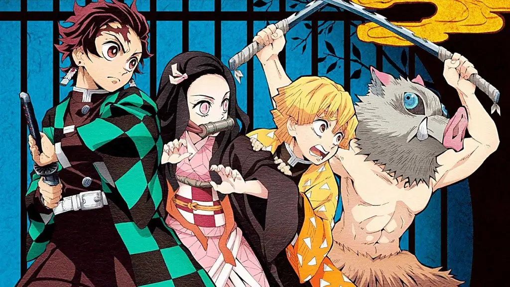 Poster film Kimetsu no Yaiba 2024