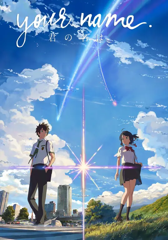 Poster film Kimi no Na wa