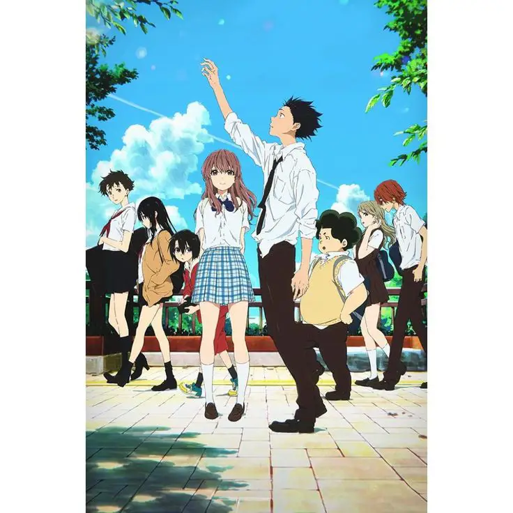 Poster film anime Koe no Katachi