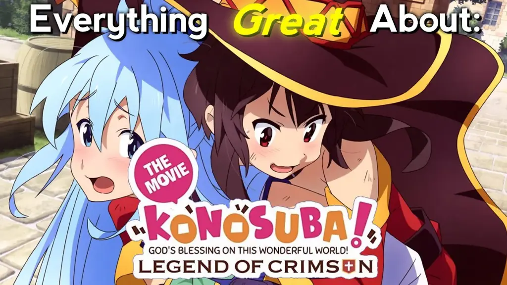 Poster film Konosuba Kurenai Densetsu