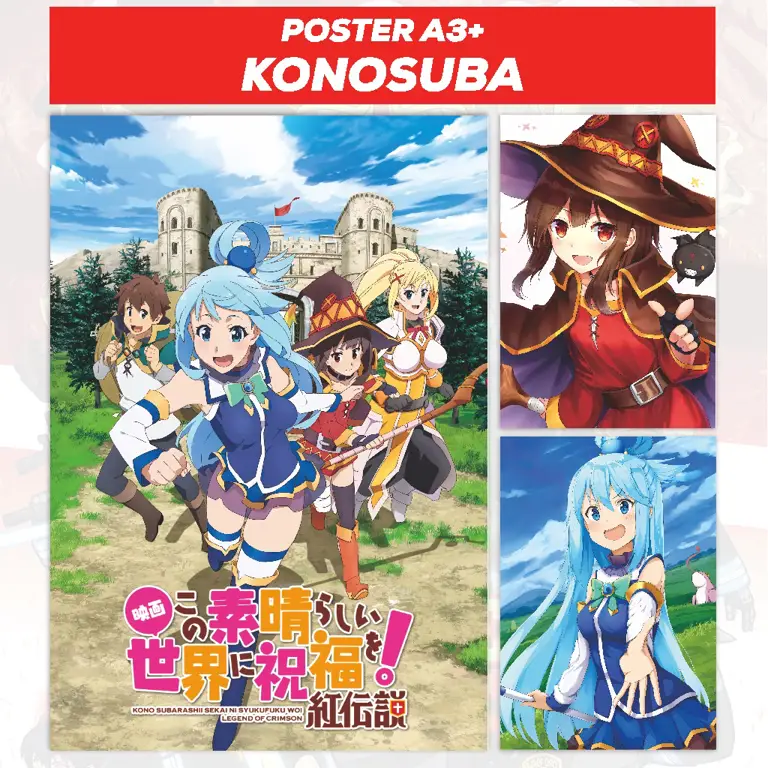 Poster film Konosuba