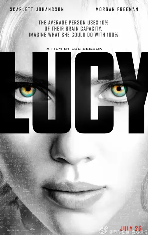 Poster film Lucy 2014