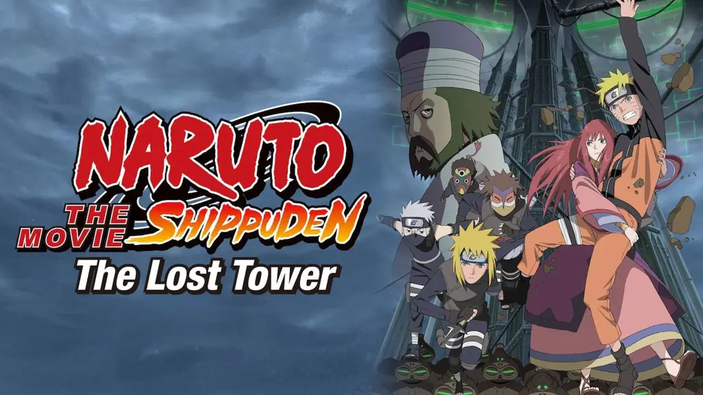 Poster film Naruto Shippuden The Lost Tower