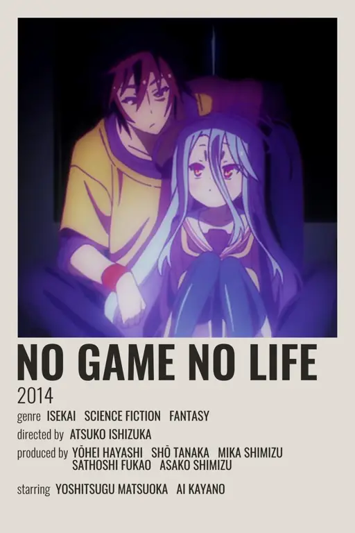 Poster film No Game No Life