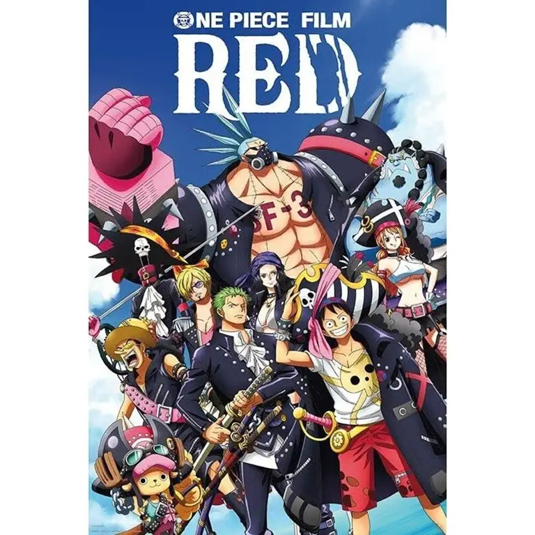 Poster One Piece Film: Red