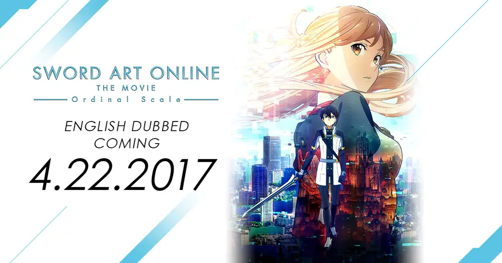 Poster film Sword Art Online: Ordinal Scale