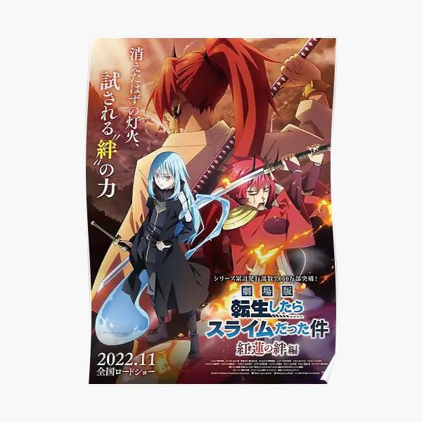 Poster film Tensei Shitara Slime Datta Ken