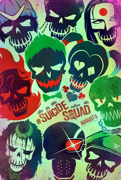 Poster film The Suicide Squad