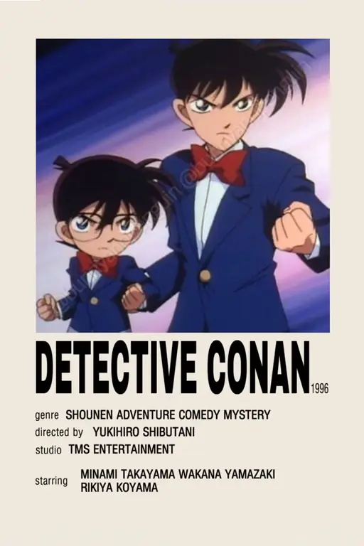 Poster film Detective Conan: The Darkest Nightmare