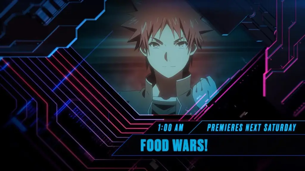 Poster promosi Food Wars! Season 3