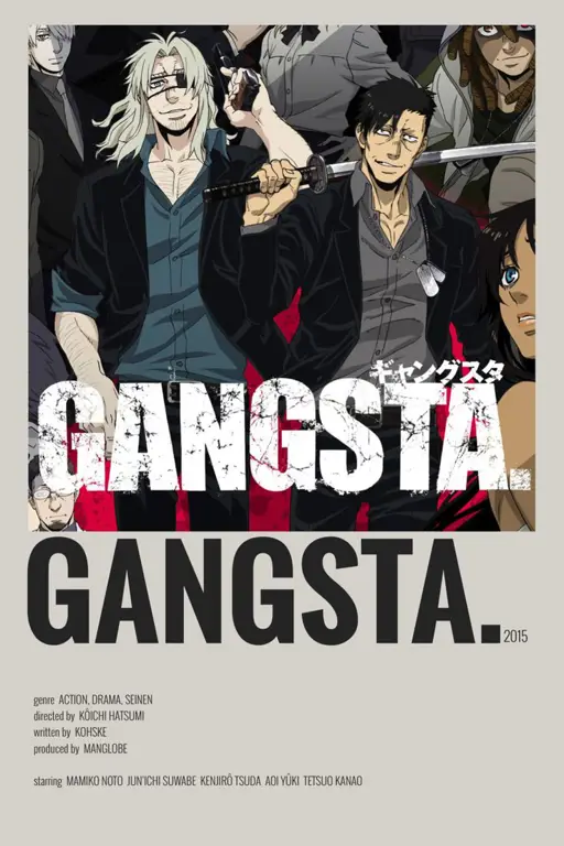 Poster anime Gangsta season 2