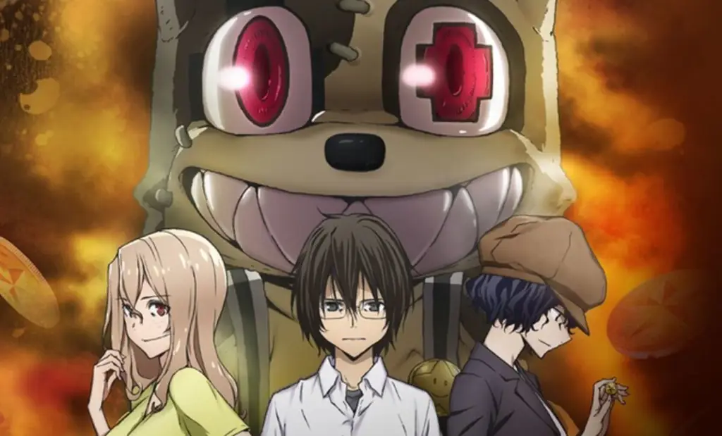 Poster Resmi Gleipnir Poster anime Gleipnir