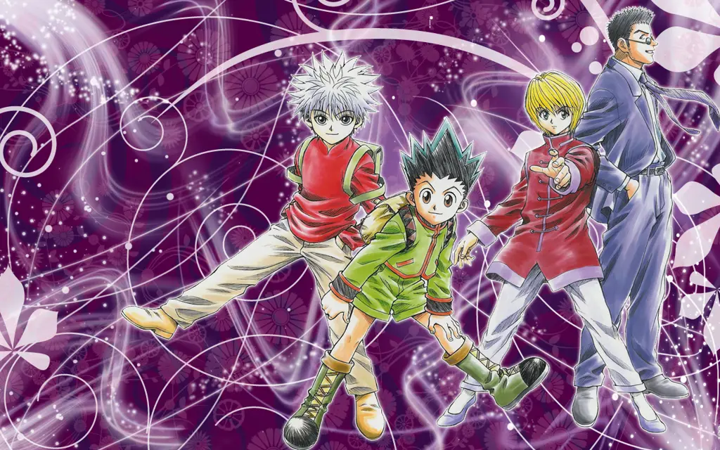 Poster anime Hunter x Hunter 1999