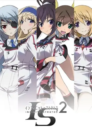 Poster anime Infinite Stratos Season 1