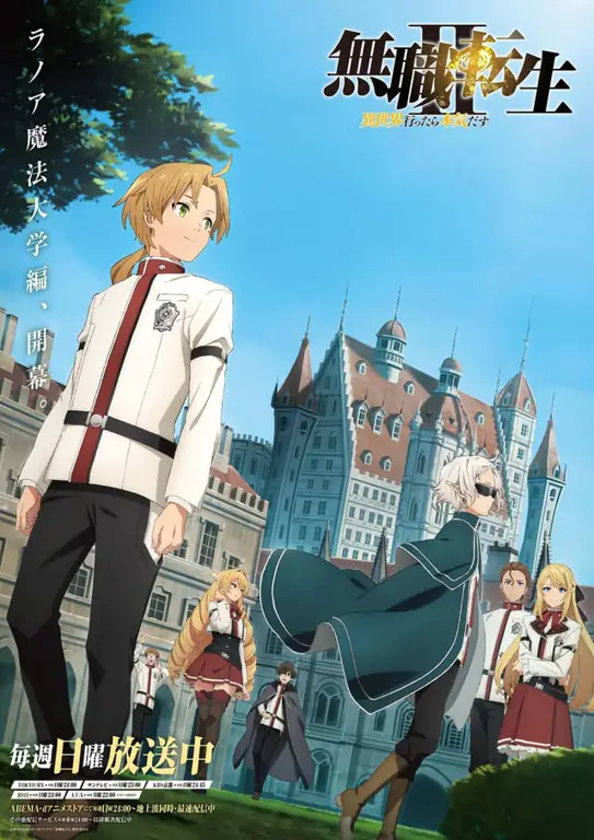 Visual kunci Mushoku Tensei Season 2