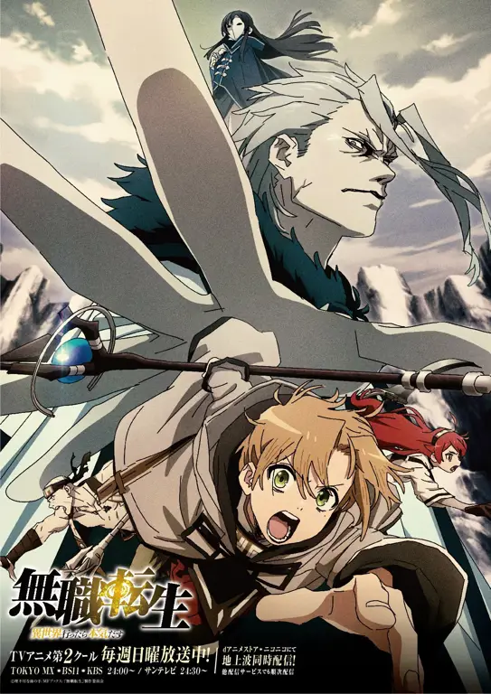 Poster anime Mushoku Tensei