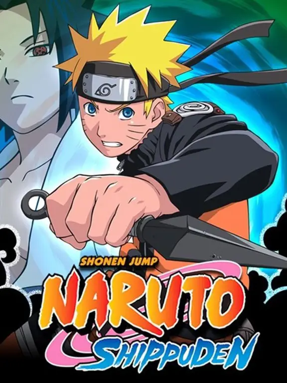 Poster resmi anime Naruto Shippuden