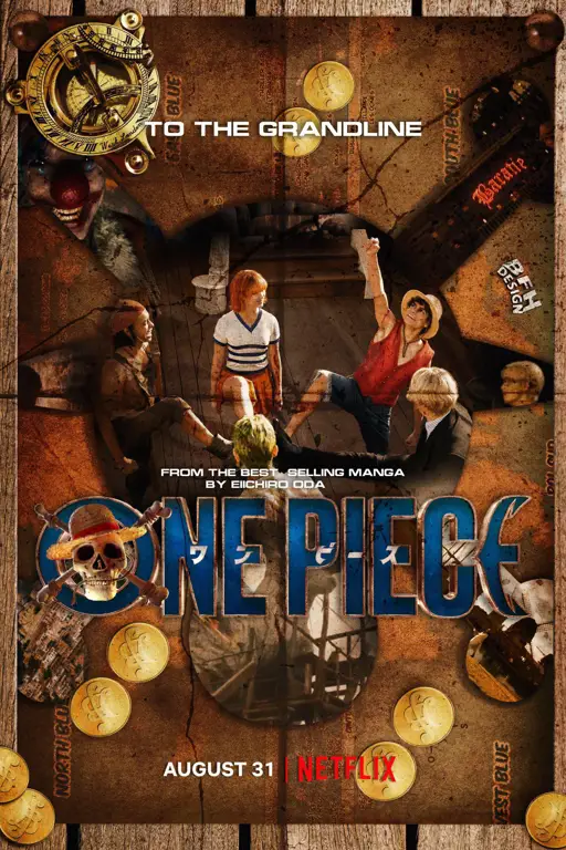Poster Resmi One Piece Live Action Poster One Piece Live Action