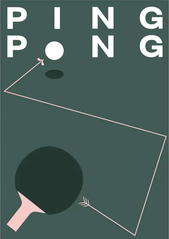 Poster Resmi Ping Pong 2006 Poster film Ping Pong 2006